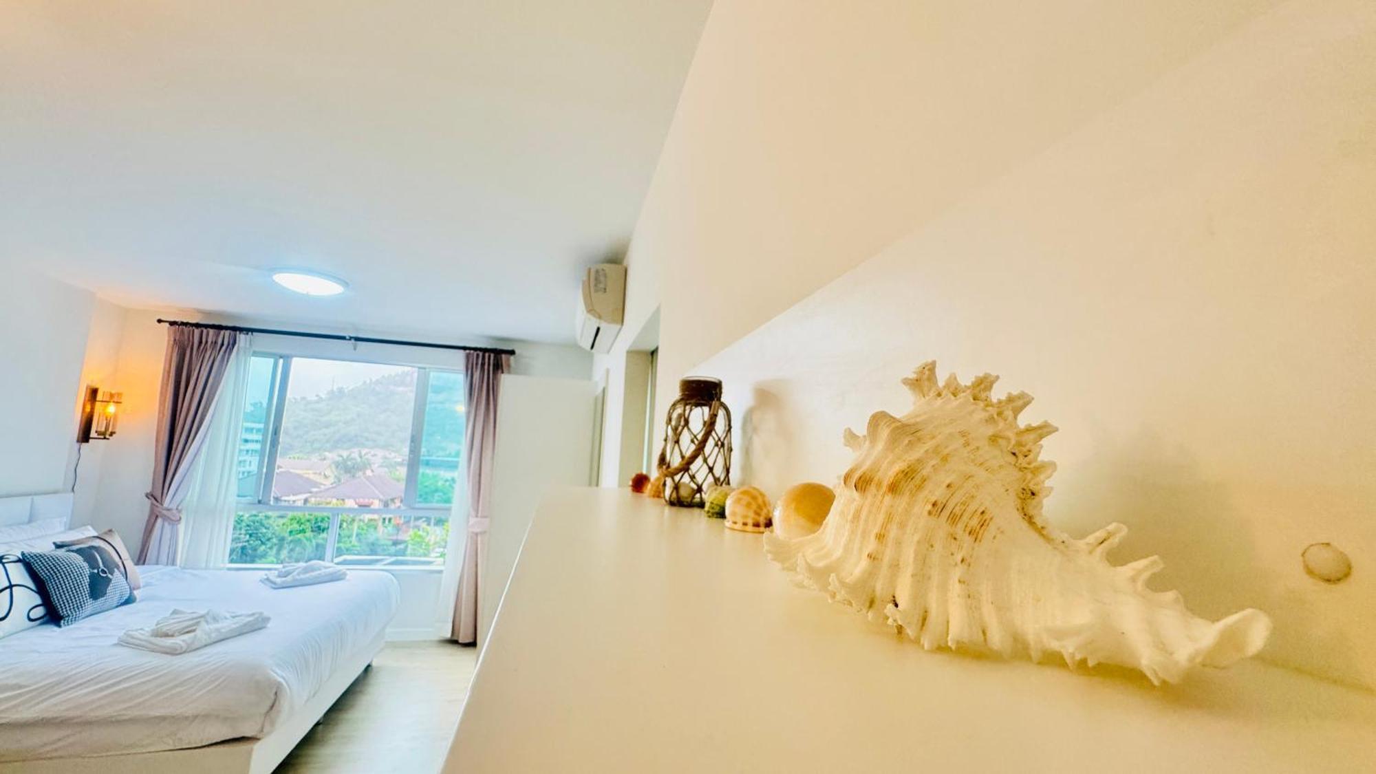 Sea&Mountain View,5 Mins Walk To Famous Beach With King Size Bed Hua Hin Exterior photo